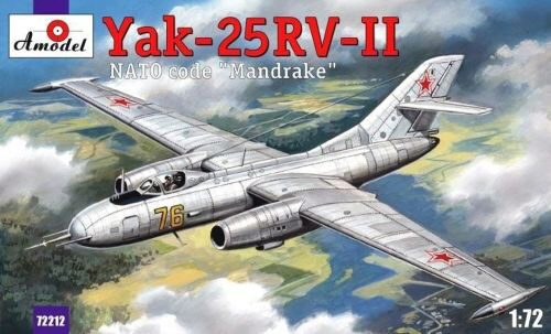 Amodel AMO72212 Yakovlev Yak-25RV-II Mandrake sovj. int.