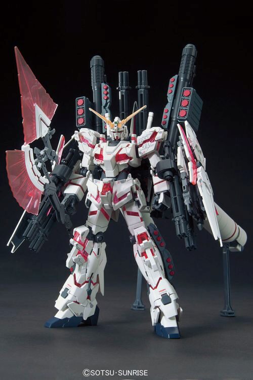 BANDAI 49716 1/144 HGUC Gundam unic full arm dest red