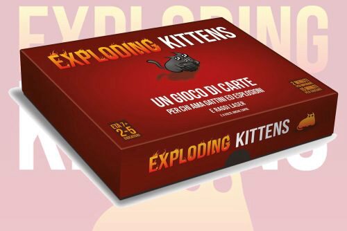 BANDAI 59471 Exploding Kittens Board Game ITA