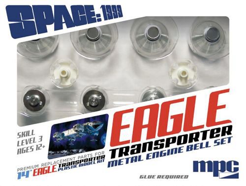 BANDAI 72544 Space: 1999 EAGLE TRANSPORTER Metal Engine Bell Set