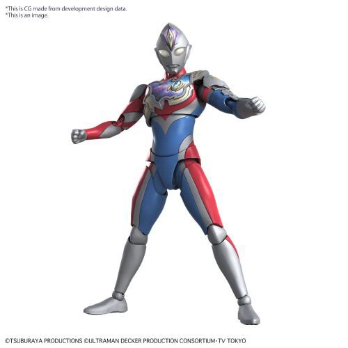 BANDAI 89746 Figure Rise Ultraman Decker Flash Type