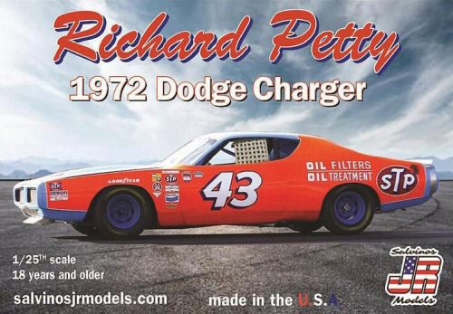 JR Salvino 559014 Richard Petty 1972 Dodge