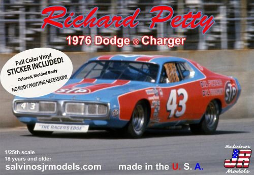 JR Salvino 559254 1/24 Richard Petty 1976 Dodge
