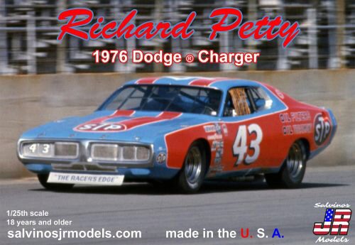 JR Salvino 559566 1/24 Richard Petty 1976 Dodge