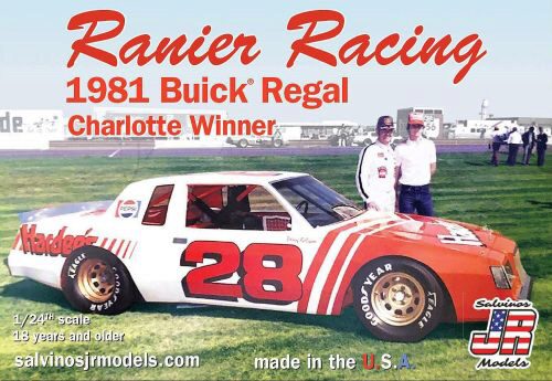 JR Salvino 559567 1/24 Rainer Racing 1981 Buick