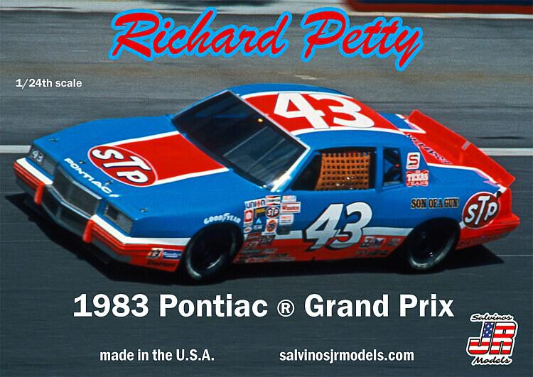 JR Salvino 559930 1/25 Richard Petty, 1983er Pontiac