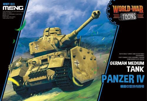 MENG-Model WWT-013 German Medium Tank Panzer IV (CartoonMod