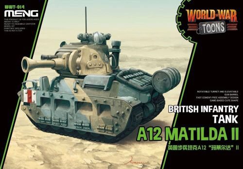 MENG-Model WWT-014 British Infantry Tank A12 Matilda II (CartoonModel)