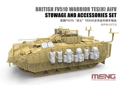 MENG-Model SPS-073 British FV510 Warrior TES(H) AIFV Stowage And Accessories Set (RESIN)