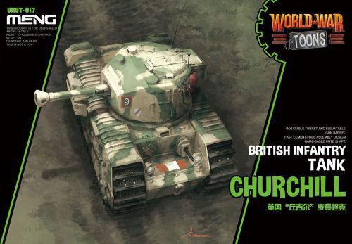 MENG-Model WWT-017 British Infantry Tank Churchill (CARTOON MODEL)
