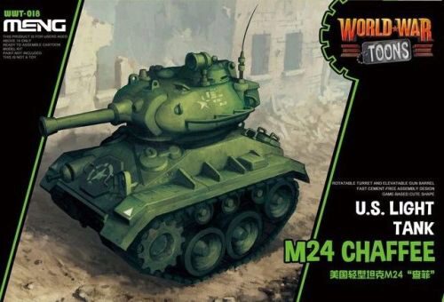 MENG-Model WWT-018 U.S. Light Tank M24 Chaffee (CARTOON MODEL)