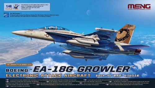 MENG-Model LS-014 Boeing EA-18G Growler Electronic Attack Aircraft