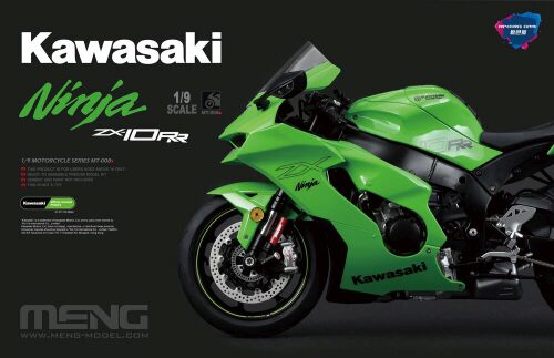 MENG-Model MT-008s Kawasaki ZX-10RR (Pre-colored Edition)