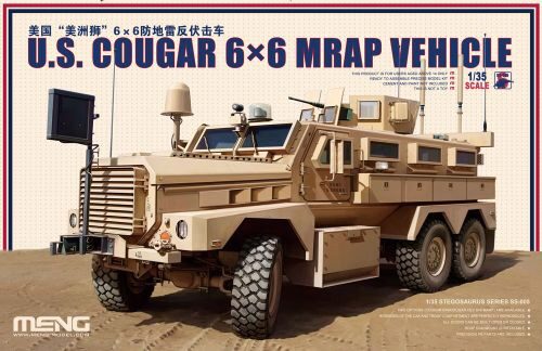 MENG-Model SS-005 U.S. Cougar 6x6 MRAP Vehicle