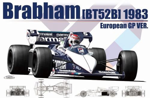 NUNU-BEEMAX B20004 Brabham BT52B 83 European GP Ver.