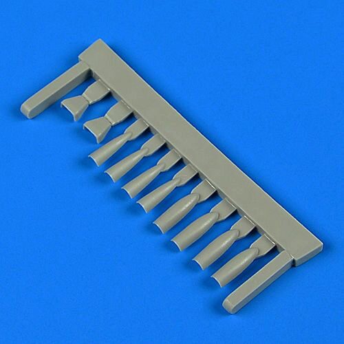 Quickboost QB72590 MiG-25 RBT air scoops for ICM