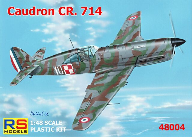 RS MODELS 48004 Caudron CR.714 C-1 (5 decal v. for France, Luftwaffe, Finland)