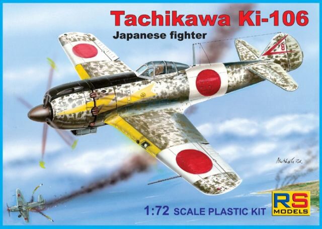 RS MODELS 92058 Tachikawa Ki-106 Home def (2 decal v. for Japan, Manchoukuo)