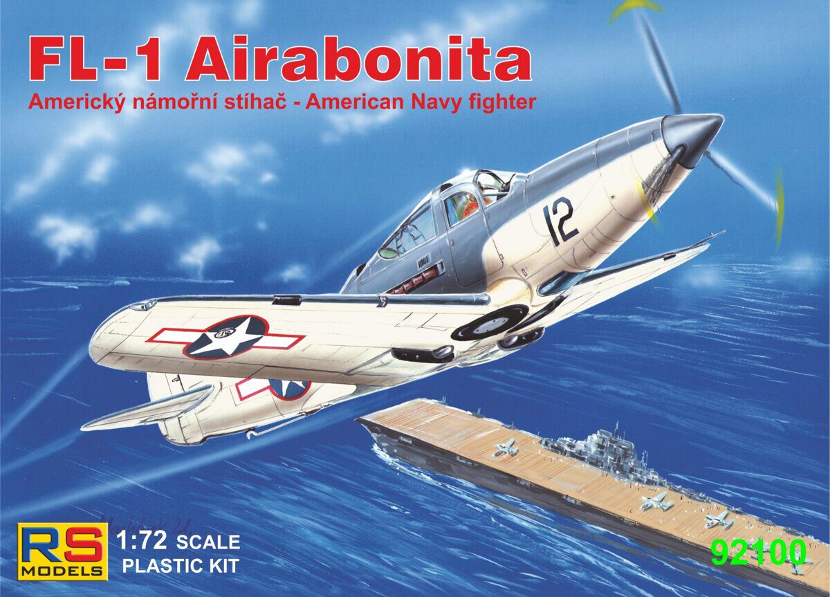 RS MODELS 92100 FL-1 Airabonita What if edition (3 decal v. for USA, Great Britain)