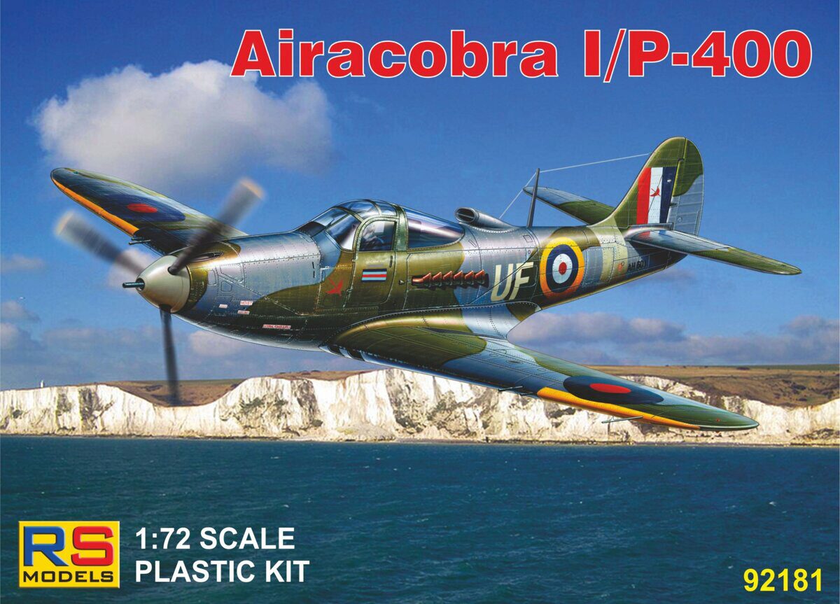 RS MODELS 92181 Airacobra I (5. decal v. for RAF, USSR, Portugal)