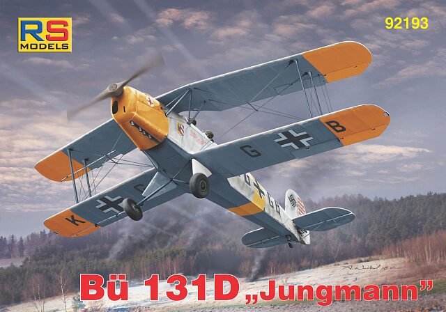 RS MODELS 92193 Bucker Bu-131 D (5. decal v. for Luftwaffe, Hungary, Croatia) Photoetched Parts