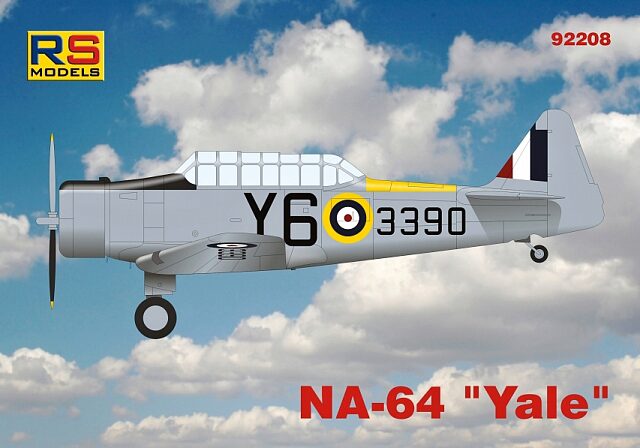 RS MODELS 92208 NA-64 "Yale" (4 decal v. for Canada)