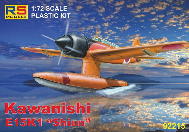RS MODELS 92215 Kawanishi E15 K (4 decal v. for Japan) Photoetched Parts