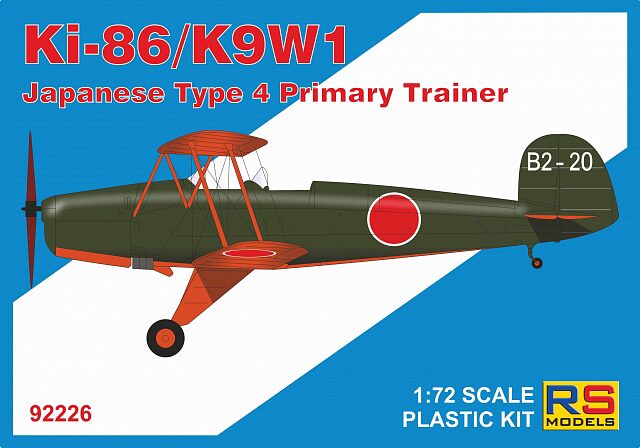 RS MODELS 92226 Kosukai Ki-86 (4 decal v. for Japan, China, Great Britain) Photoetched Parts