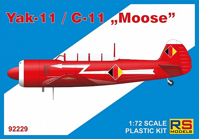 RS MODELS 92229 Yak-11 / C-11 "Moose" (5 decal v. for NDR)