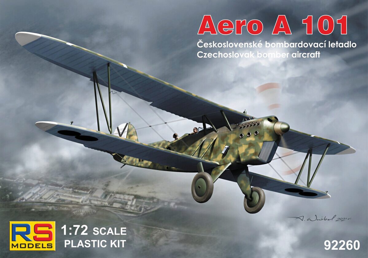 RS MODELS 92260 Aero A-101 (5 decal v. for Czechslovakia, Spain)