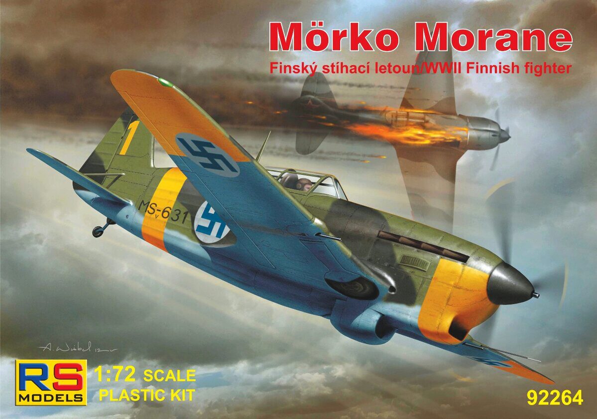 RS MODELS 92264 Morko Morane (3 decal v. for Finland)