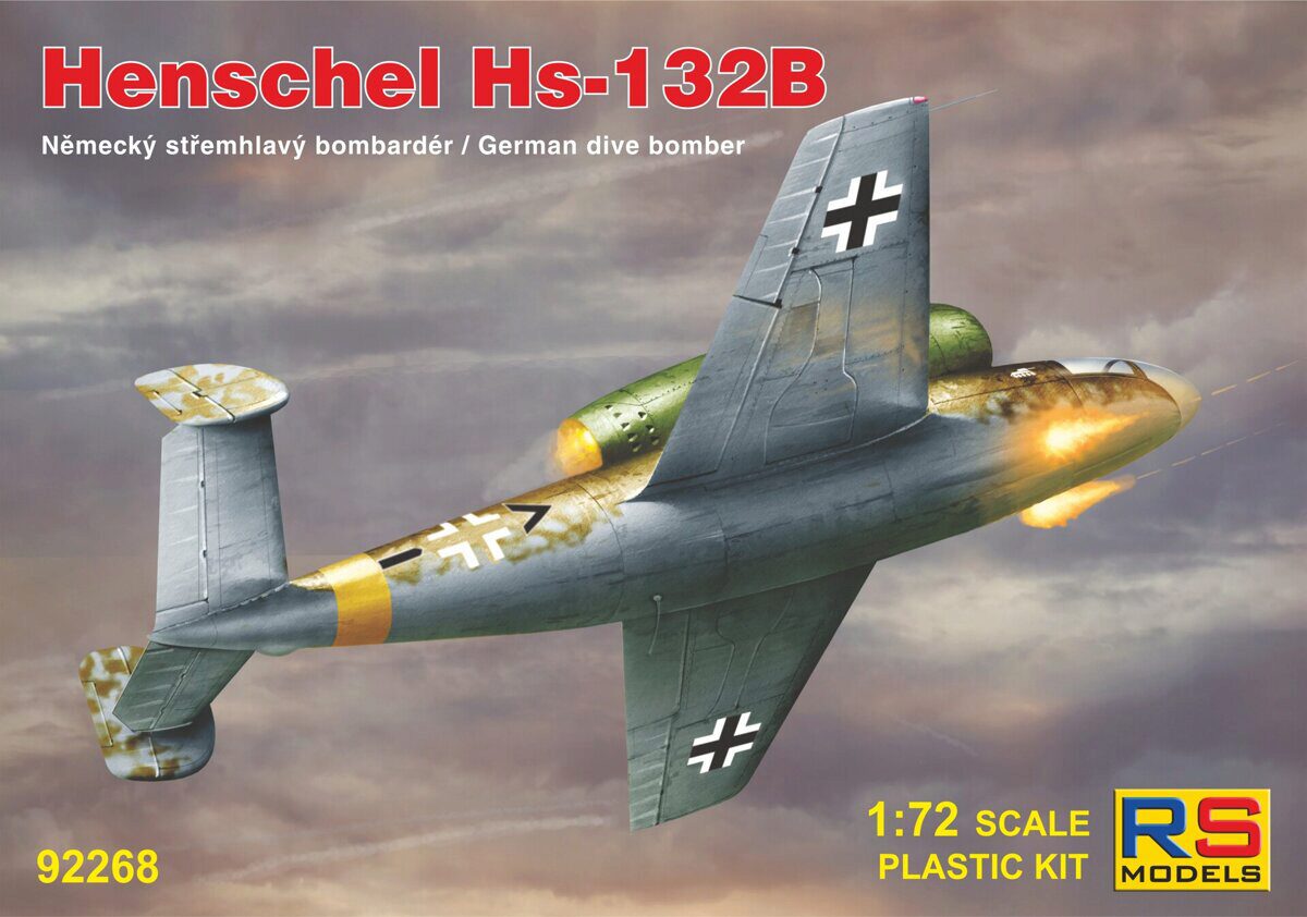 RS MODELS 92268 Henschel Hs-132B