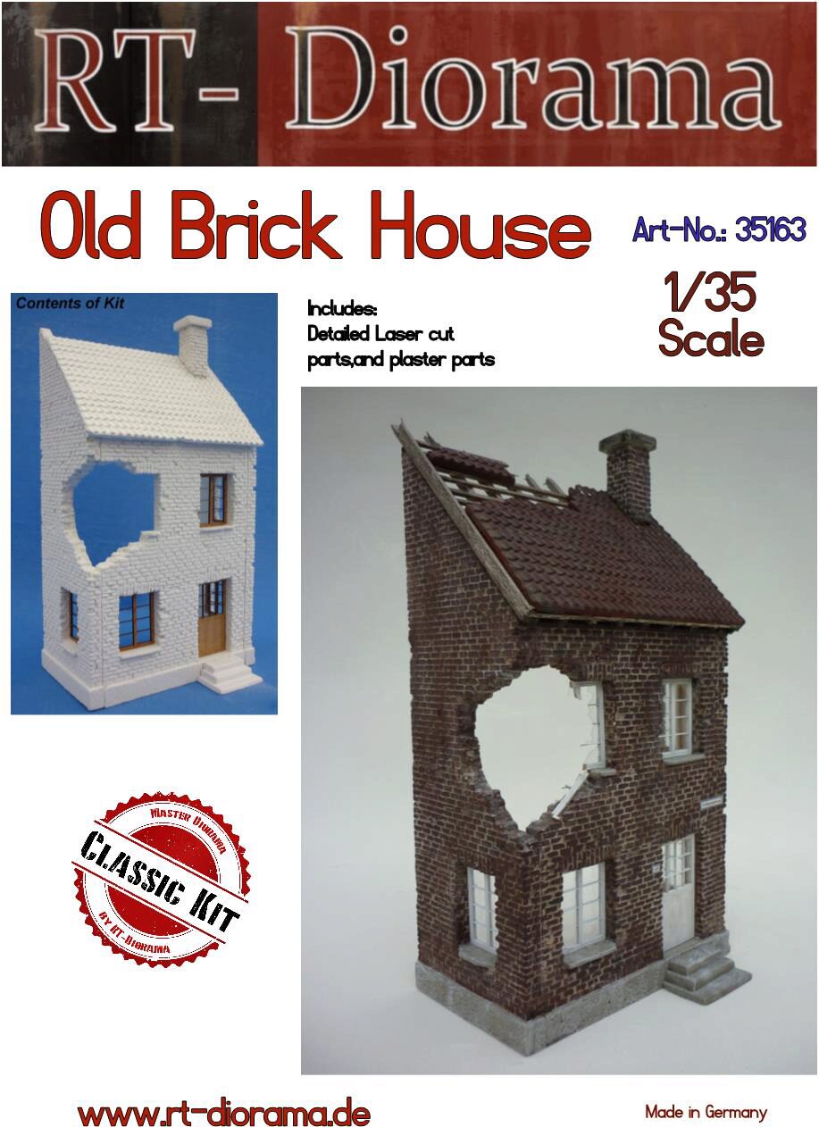 RT-DIORAMA 35163s Old Brick House [Standard]