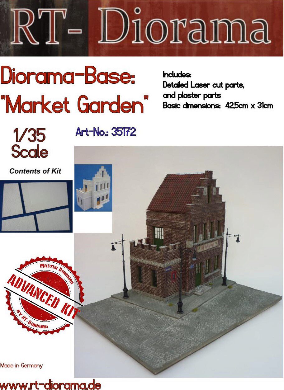 RT-DIORAMA 35172s Diorama-Base: Market Garden [Standard]