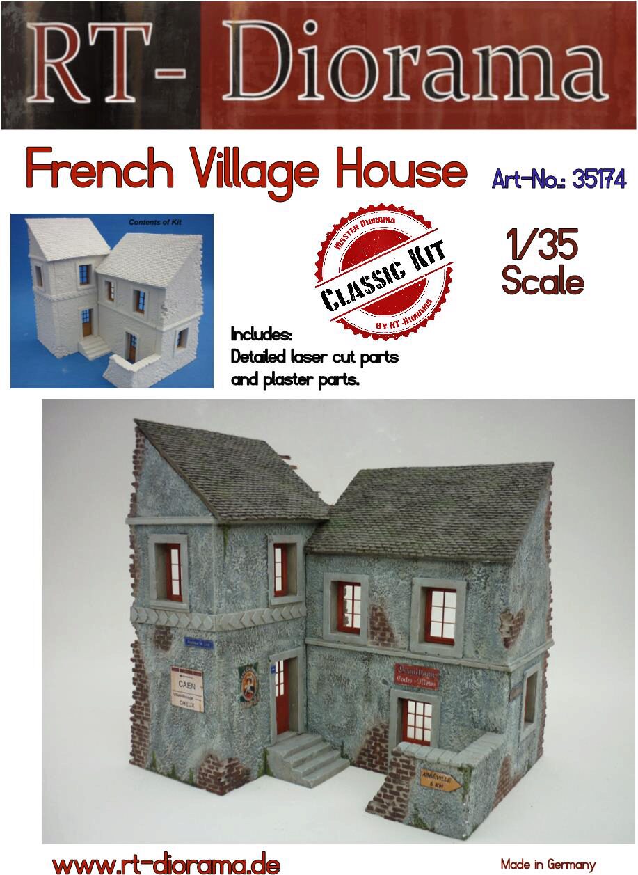 RT-DIORAMA 35174s French Village House [Standard]