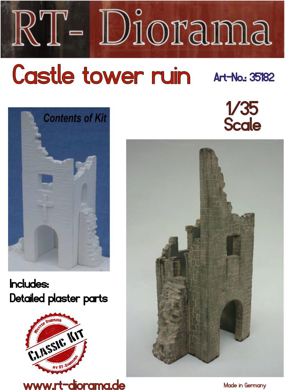RT-DIORAMA 35182s Burg-Turm-Ruine [Standard]