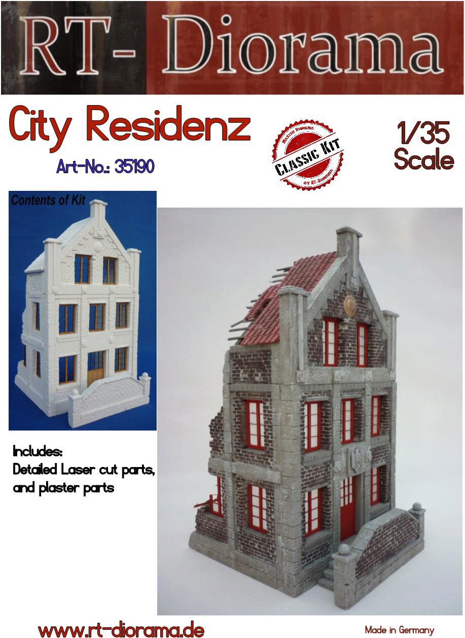 RT-DIORAMA 35190s City Residenz [Standard]