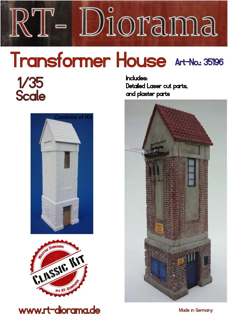 RT-DIORAMA 35196k Transformer House [Keramic]