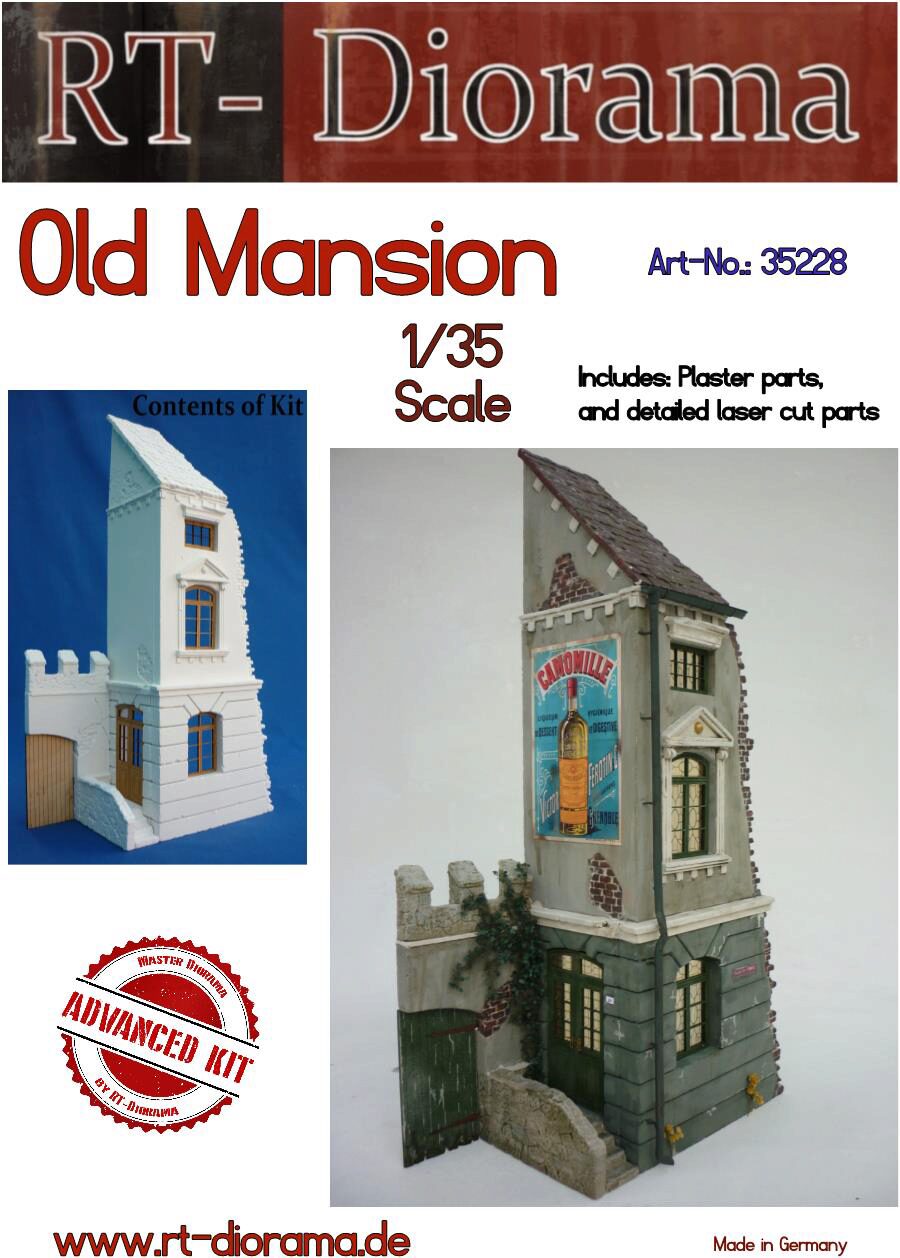 RT-DIORAMA 35228s Old Mansion [Standard]