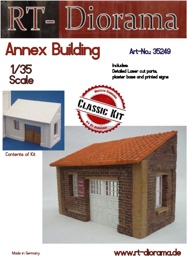 RT-DIORAMA 35249s Annex Building (Modular System) [Standard]
