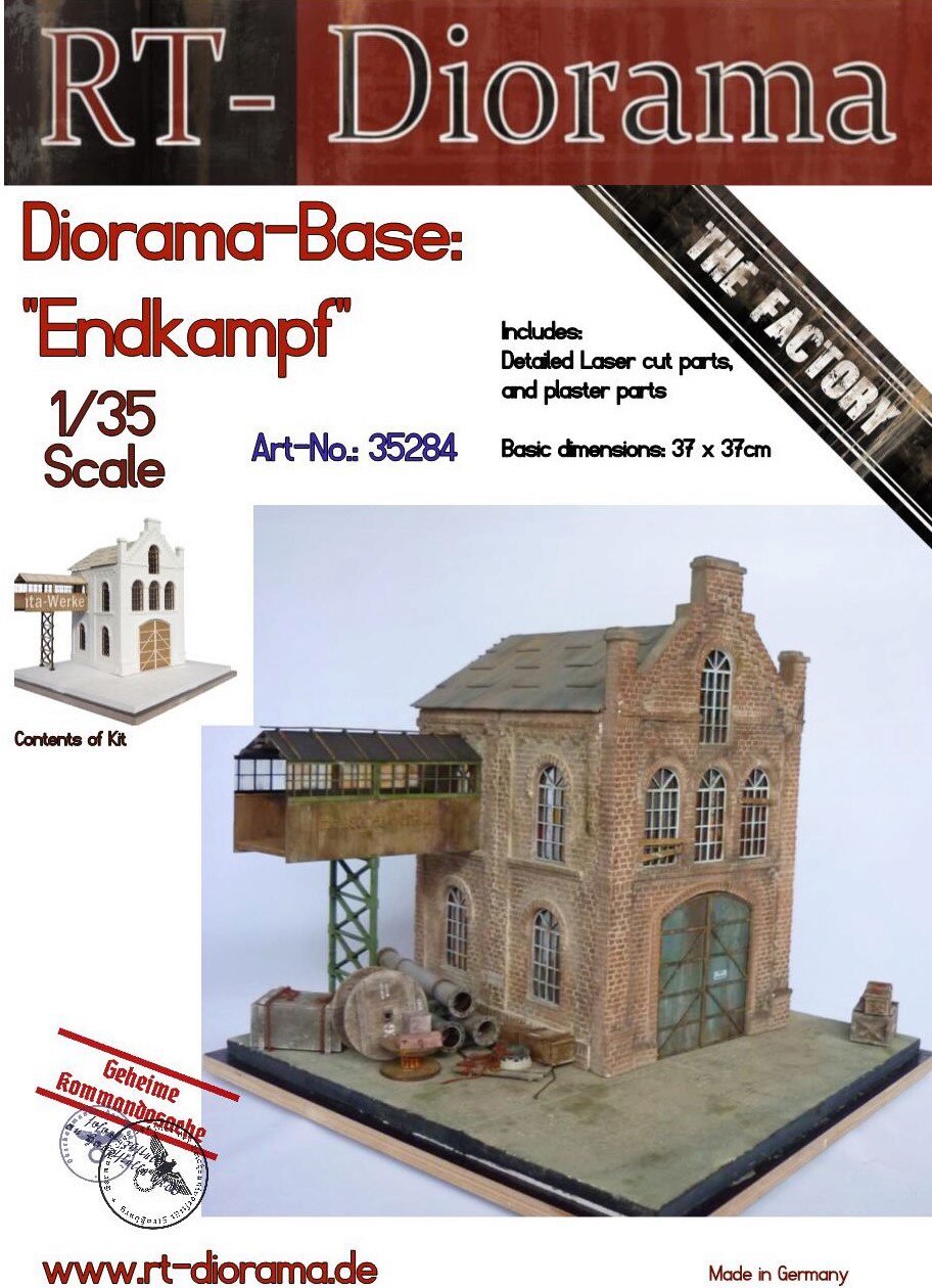 RT-DIORAMA 35284s Diorama-Base: "Endkampf" [Standard]
