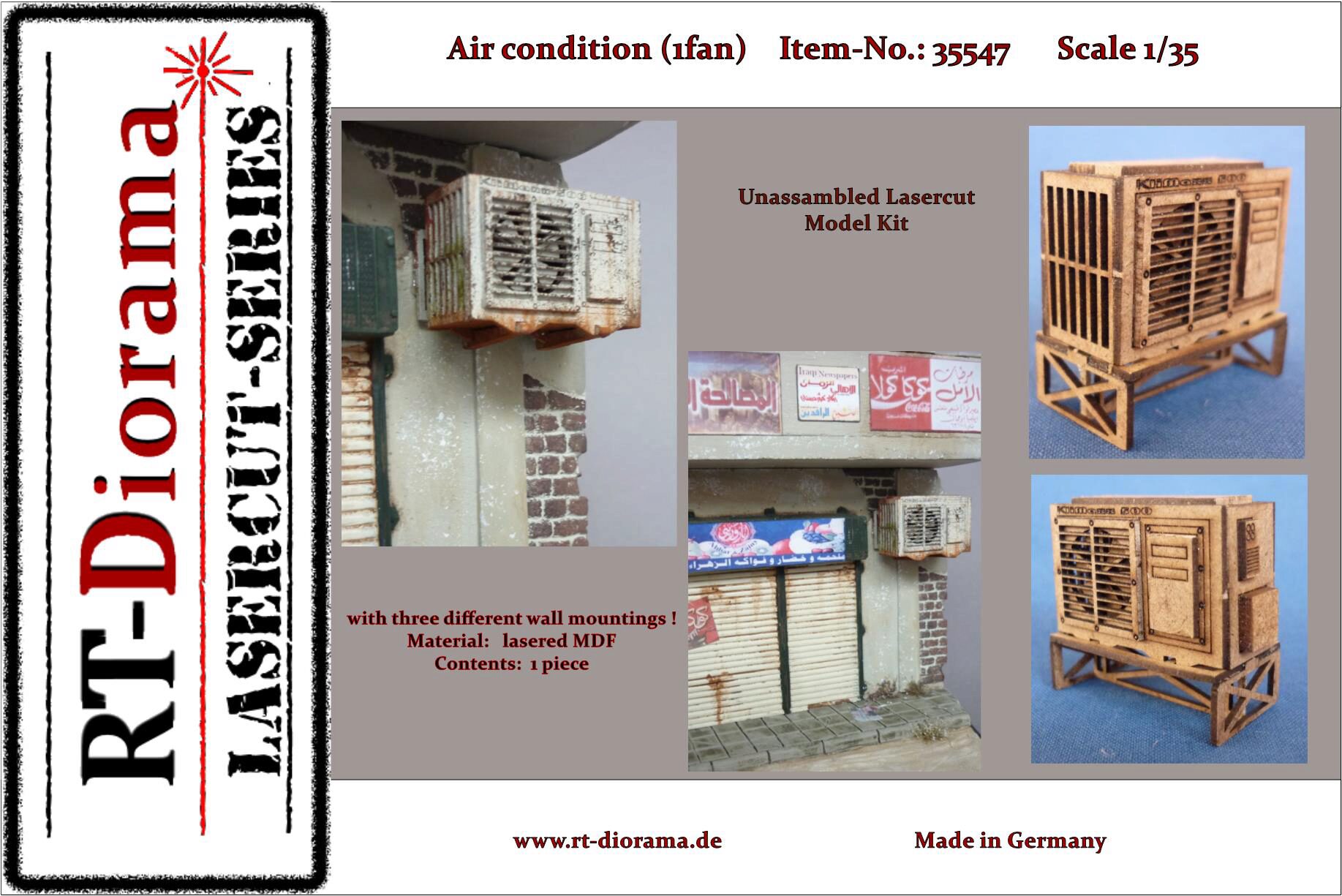 RT-DIORAMA 35547 Air Conditioner 1fach