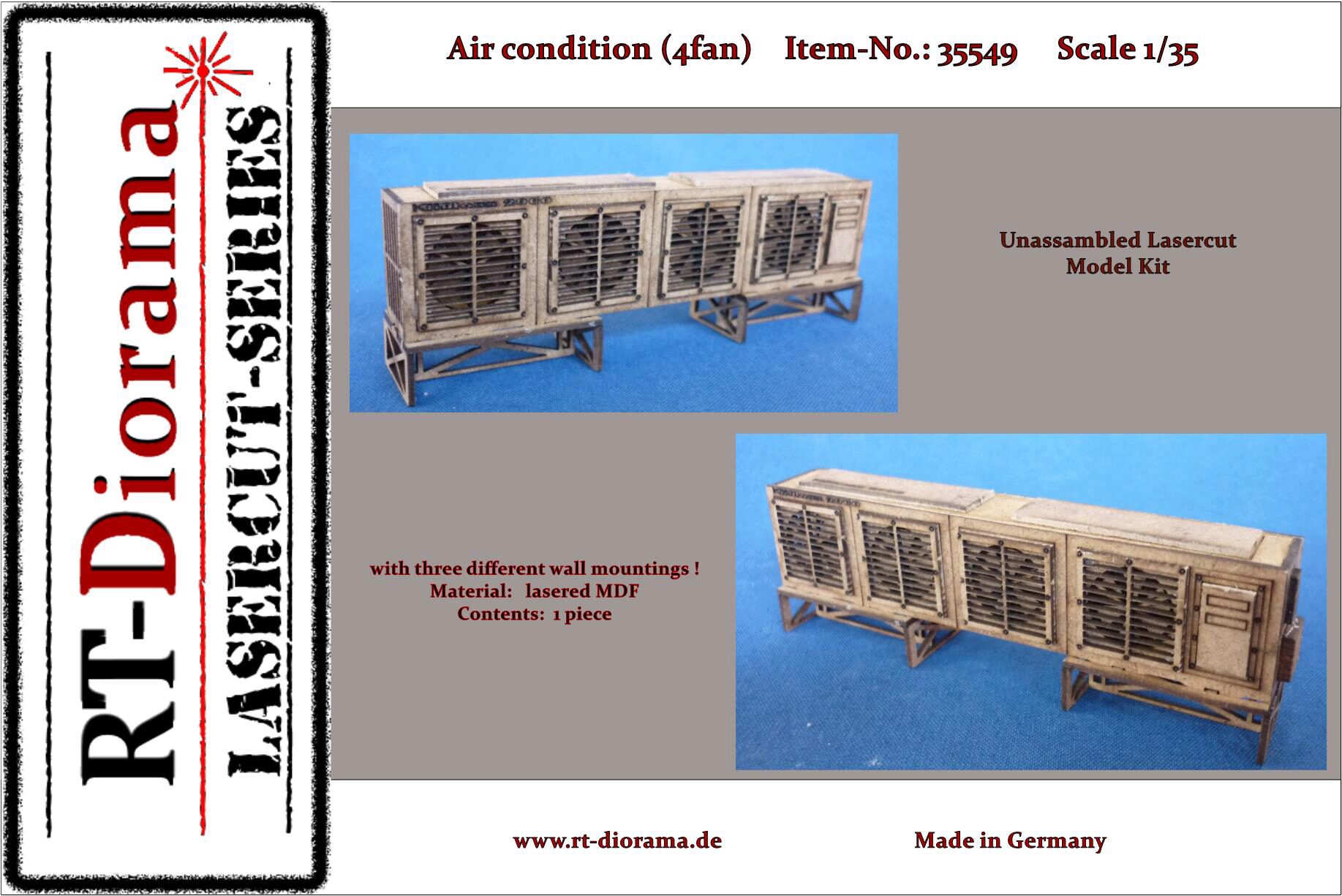 RT-DIORAMA 35549 Air Conditioner 4fach
