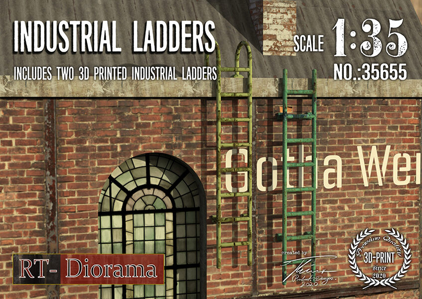 RT-DIORAMA 35655 Industrial Ladders