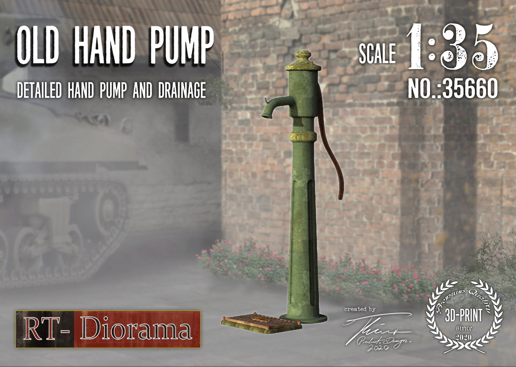 RT-DIORAMA 35660 Hand Pump