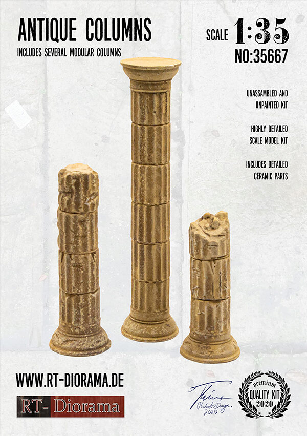 RT-DIORAMA 35667 Antique Columns