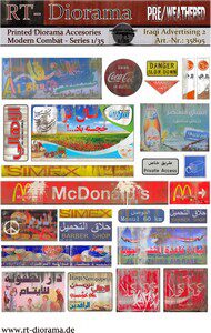RT-DIORAMA 35895 Printed Accesories: "Iraqi Advertising" No.2