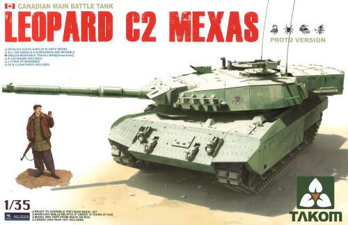 Takom 2003 Canadian MBT Leopard C2  MEXAS