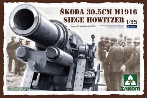 Takom 2011 Skoda 30,5cm M1916 Siege Howitzer