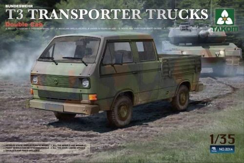 Takom 2014 Bundeswehr T3 Transporter Trucks/Double
